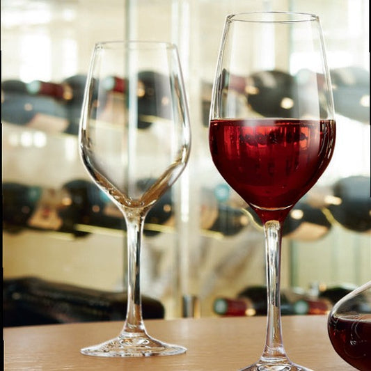 Mineral crystal wine glasses. Various sizes (24 units)