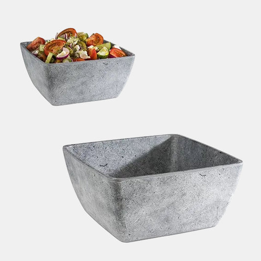 Melamine buffet bowl Element Square ø25x12 cm 3.8 L (1 Unit)