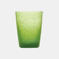 Colored glass tumblers, 300 ml. Assorted colors (4 units)