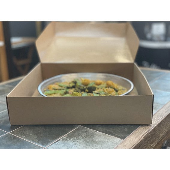 Aluminum paella pan. Various sizes and quantities.
