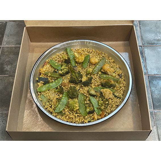 Aluminum paella pan. Various sizes and quantities.