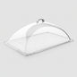 Cúpula de acrílico transparente con asa cromada. Varias medidas - 1 Ud.