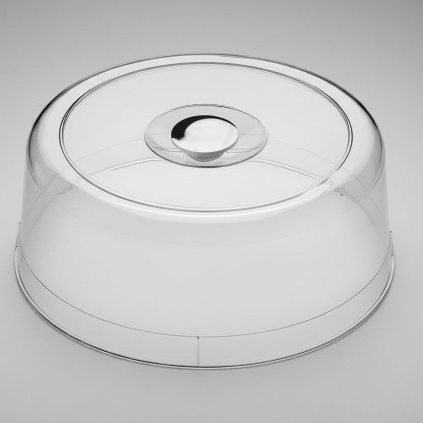 Transparent polystyrene bell jar ø30cm H 11.5cm (1 unit)