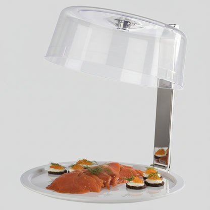 Transparent polystyrene bell jar ø30cm H 11.5cm (1 unit)