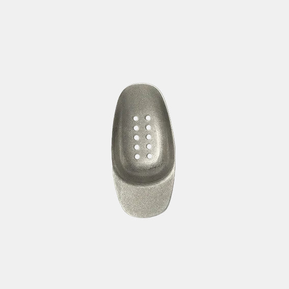 Vintage tasting spoon with holes 7.5 cm (12 pcs)