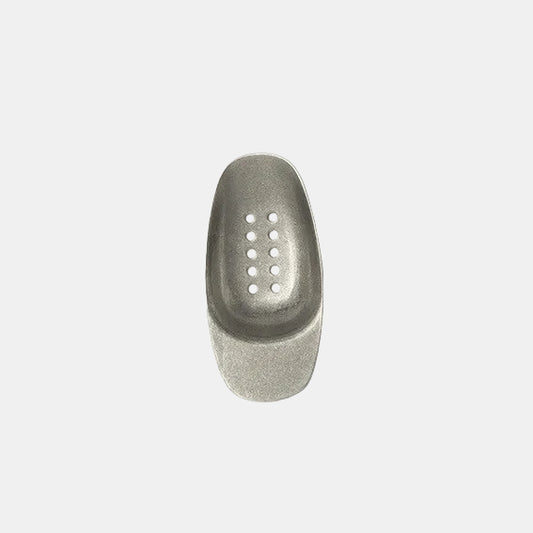 Vintage tasting spoon with holes 7.5 cm (12 pcs)