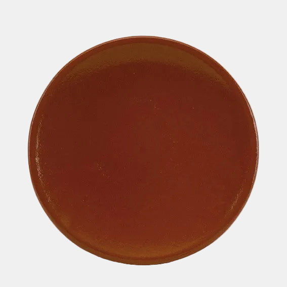 Refractory clay plate ø30 cm (6 Pcs)