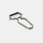 Stainless steel kitchen peeler, 5.5 x 12 cm. Various sizes (1 unit)