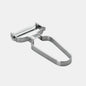 Stainless steel kitchen peeler, 5.5 x 12 cm. Various sizes (1 unit)