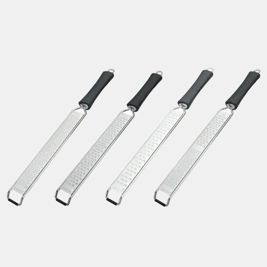 Long stainless steel kitchen grater. Different models (1 unit)