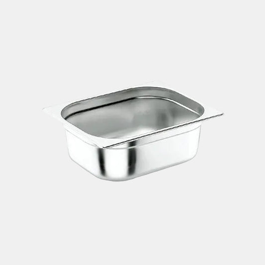 Cubeta acero inox tamaño GN 1/9. 17,6 x 10,8 cm. Varias alturas - 1 Ud.