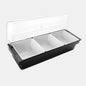 Organizador de alimentos con tapa. 50 x 16 x 9 cm. Varias capacidades - 1 Ud.