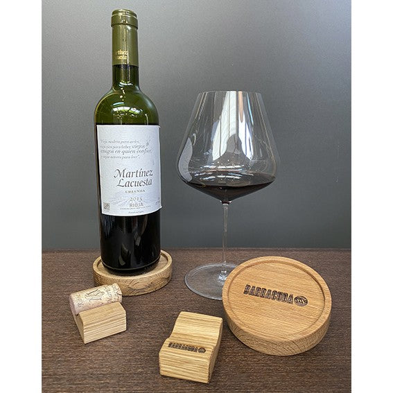 Oak wine cork holders (6 units)