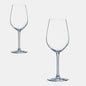 Evoque crystal glass. Various capacities (6 units)