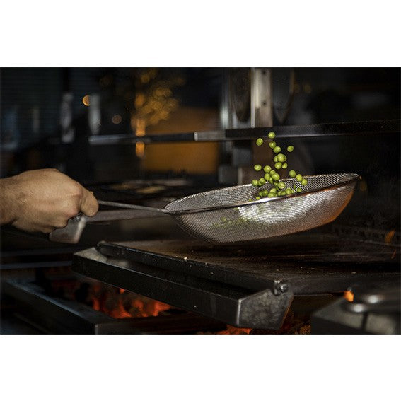 Sartén de malla metálica Josper agujero fino. ø30 cm - 1 Ud.