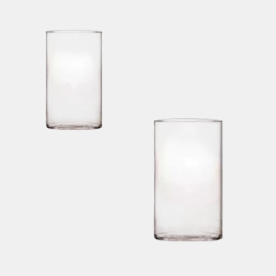 Capri wide-mouth glass tumbler. Various sizes (6 units)
