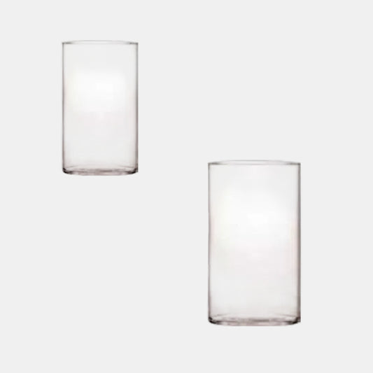 Capri wide-mouth glass tumbler. Various sizes (6 units)