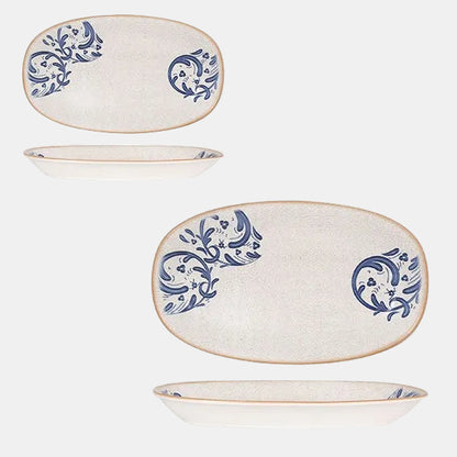 Laudum oval porcelain serving platter. Chip-resistant. Various sizes and quantities available.
