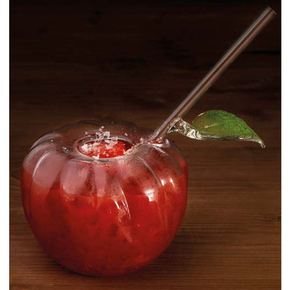 Tomato borosilicate glass tumbler ø12x10 cm 500 ml (1 unit)