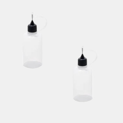 Precision bottle with needle. Various capacities (20 units)