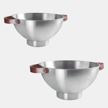 Moon champagne bucket made of stainless steel, ø36x20.5x11.5 cm. Various colors (1 unit)