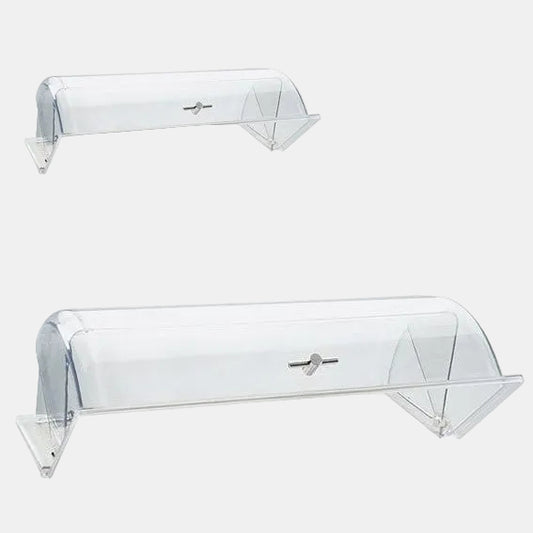 Campana de policarbonato asa cromada rectangular 53 x 32,5 cm - 1 Ud.