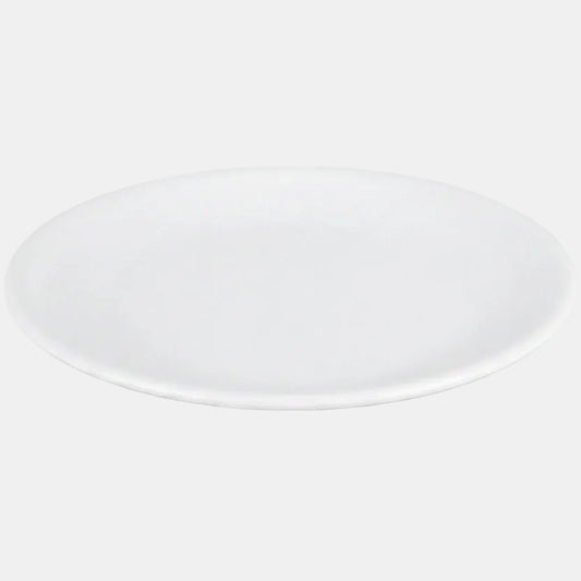 Plato melamina blanco Troya. ø32 cm - 12 Uds.