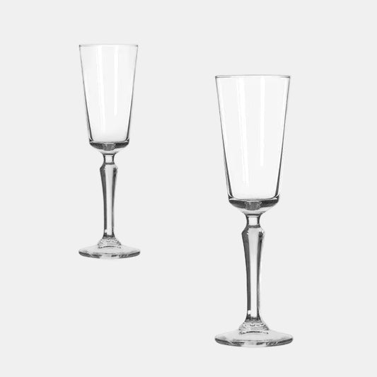 Speakeasy flute glass. Various sizes and capacities (12 units)