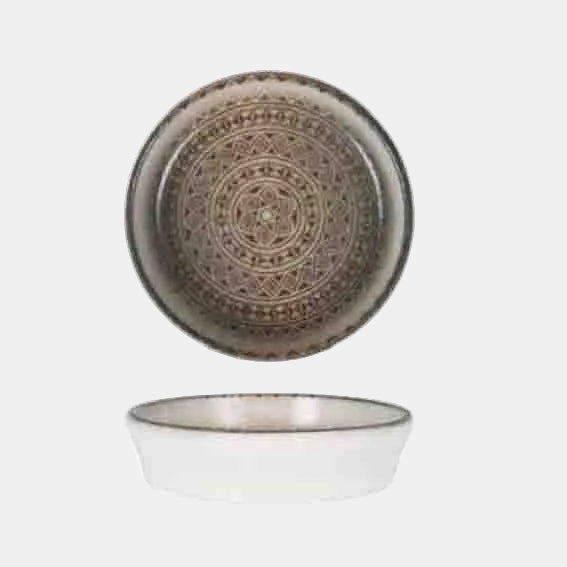 Bowl de porcelana recto Hygge Damasquino. ø10 cm - 12 Uds.