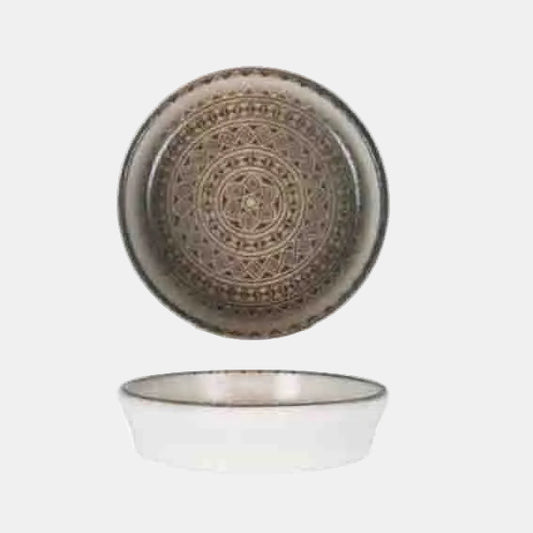 Bowl de porcelana recto Hygge Damasquino. ø10 cm - 12 Uds.