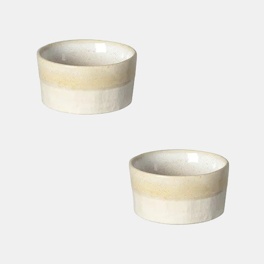 Notos Dune Path stoneware ramekin 7x3.5 cm (6 Units)