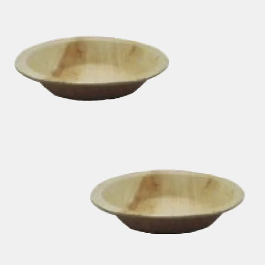 Taça em folha de palmeira ø10 cm (100 unidades)