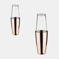 Boston cocktail shaker, stainless steel, with glass tumbler, ø9x30 cm, 700 ml. Various colors (1 unit)