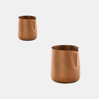 Vintage copper steel jug 12 cl (12 Pcs)