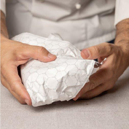 Papel Falu aluminio/blanco para envolver alimentos 31 x 41 cm - 1966 Uds.