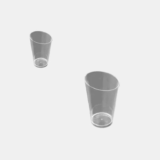 Vaso cónico alto transparente 75 ml - 500 Uds.