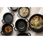 Low cast aluminum casserole dish without lid. Various sizes (1 unit)