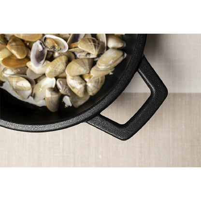 Caçarola baixa em alumínio fundido sem tampa. Vários tamanhos (1 unidade)