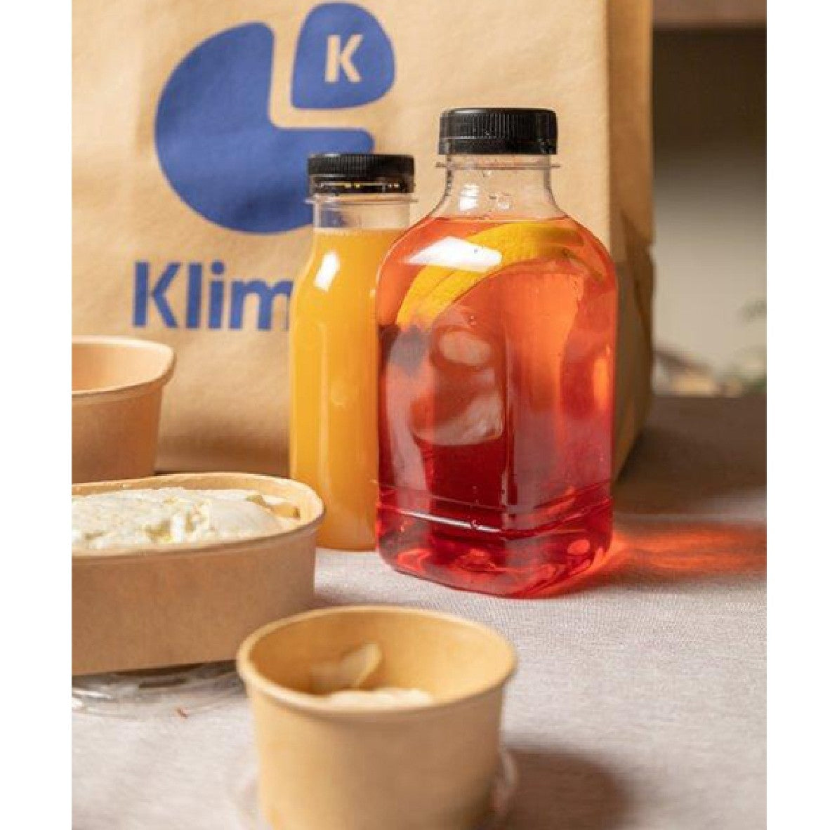 Salsero de cartón kraft biodegradable. 6.15 cm 60 ml - 2000 Uds.