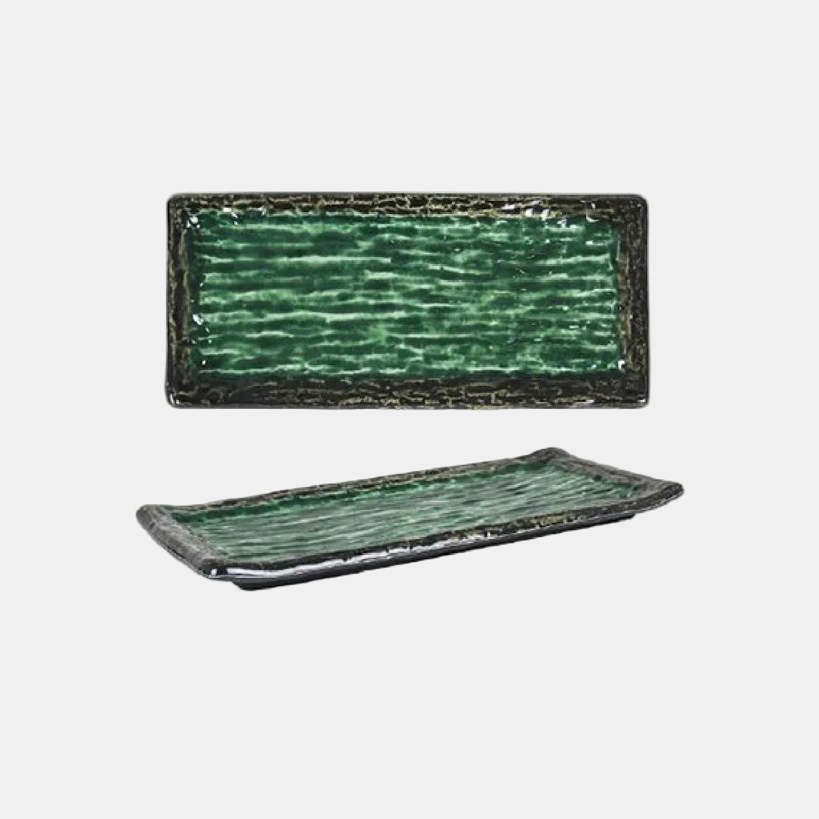 Bandejas de melamina rectangular Isora. Varias medidas - 12 Uds.