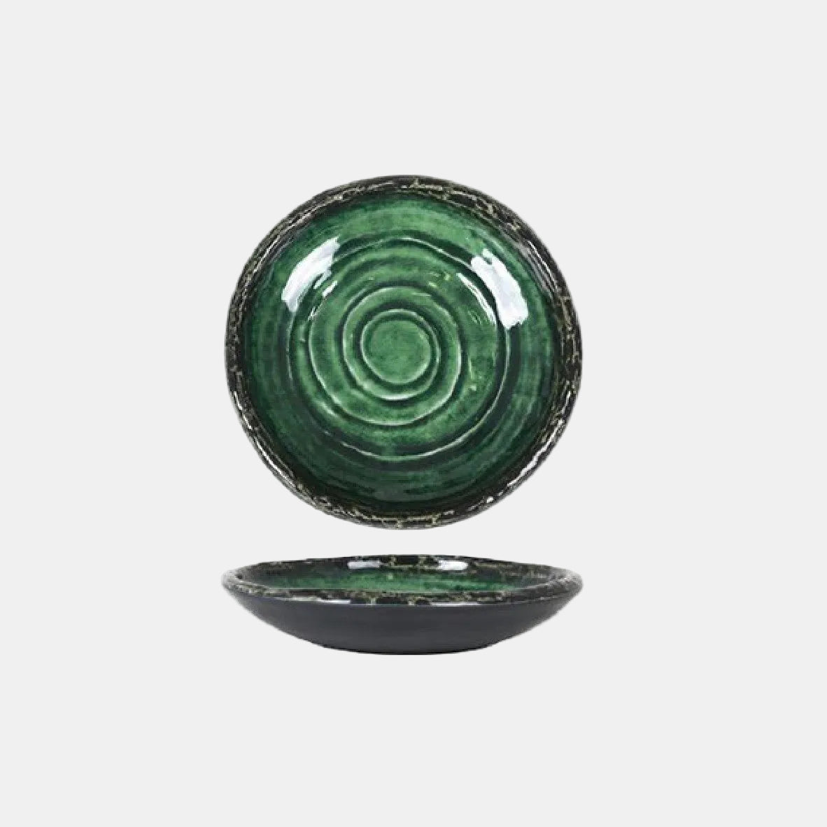 Plato de melamina redondo Isora. ø22 x 5 cm - 12 Uds.