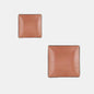Gio two-tone square melamine plate. Various sizes and colors (12 units).