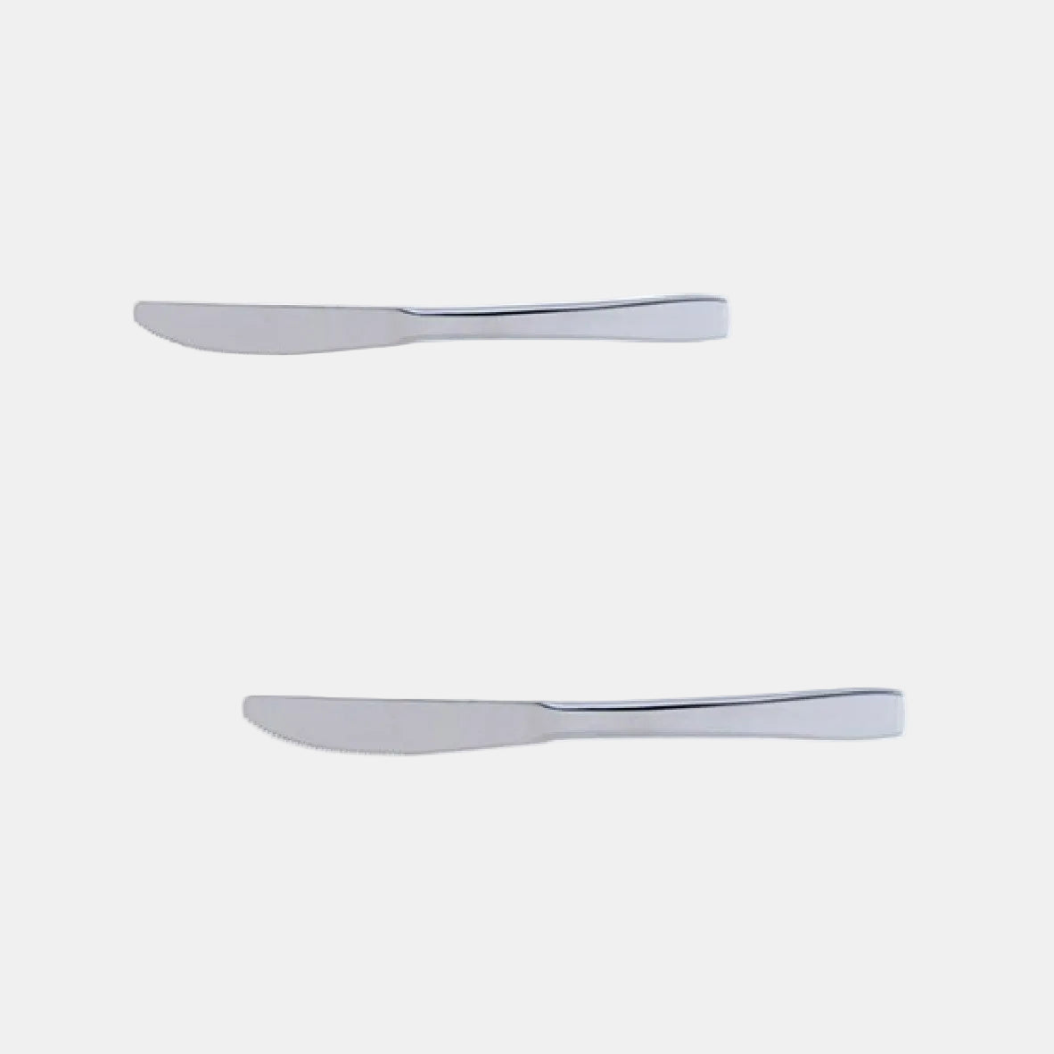 Faca de sobremesa forjada, aço inoxidável 18/10, tamanho hotel, 19 cm (12 peças)