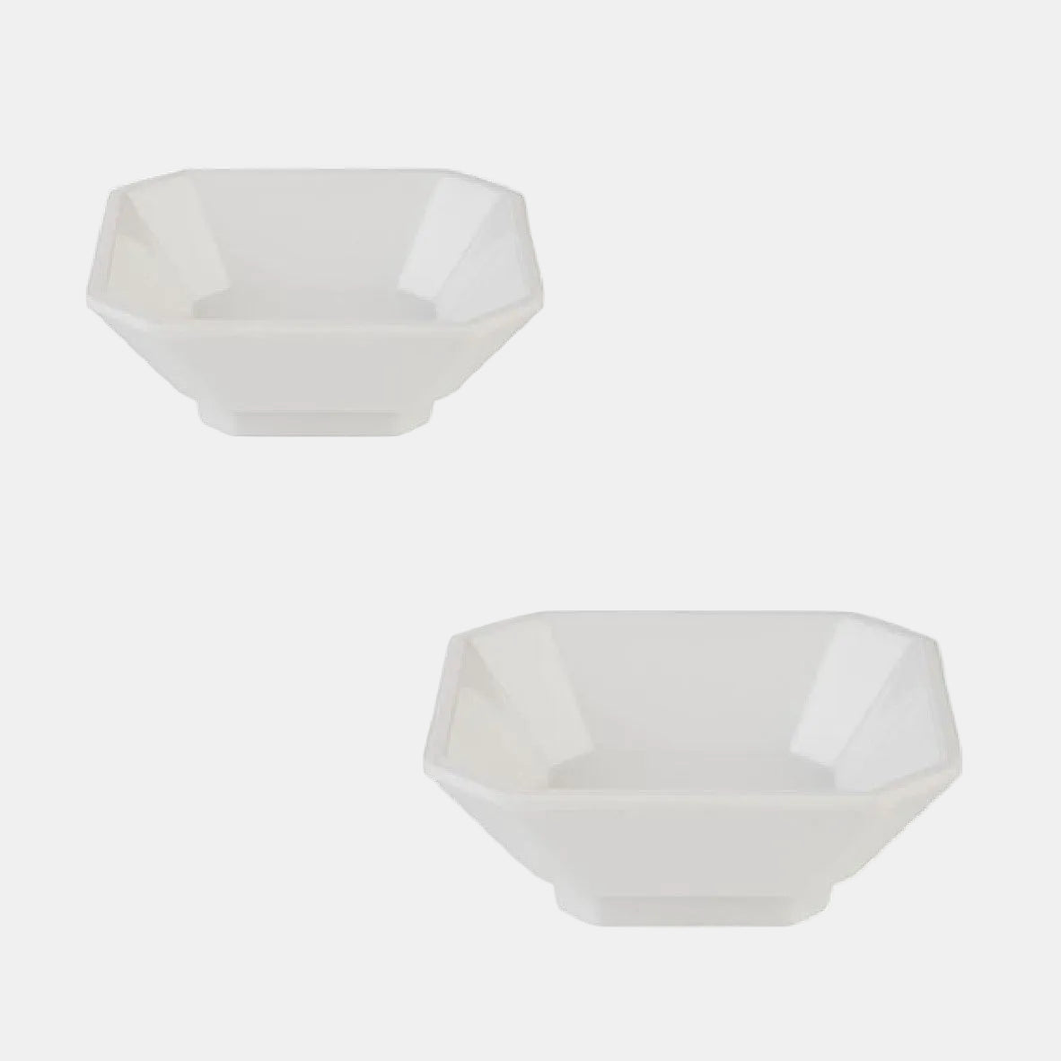 White Melamine Mini Bowl ø 8 x 8 cm (1 Unit)