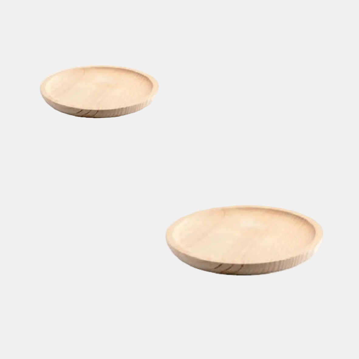 Plato Pulpo de Madera. ø22 cm - 12 Ud.