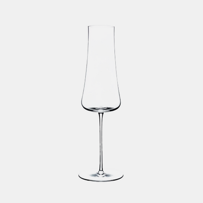 Volcano champagne crystal glass. 30 cl - 12 units