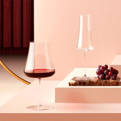 Volcano champagne crystal glass. 30 cl - 12 units