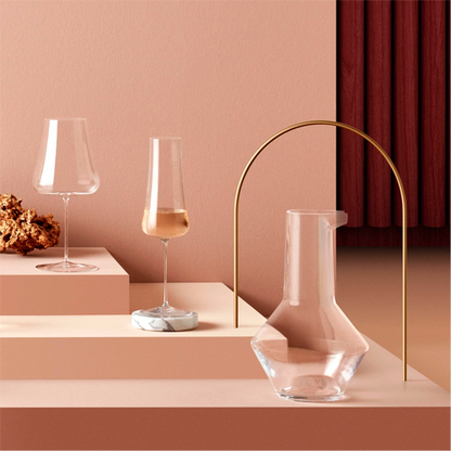 Volcano champagne crystal glass. 30 cl - 12 units