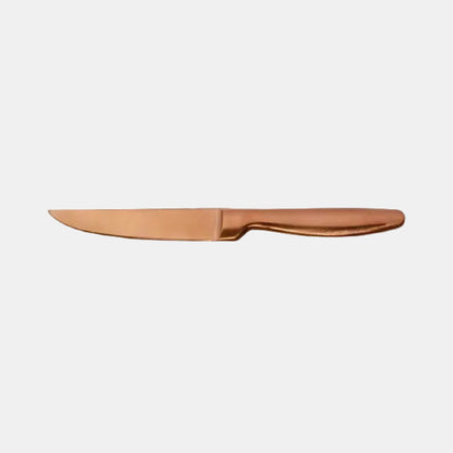 Cuchillo chuletero inox cobre K6 Boj Satin Cooper. 22,1 cm - 6 Uds.