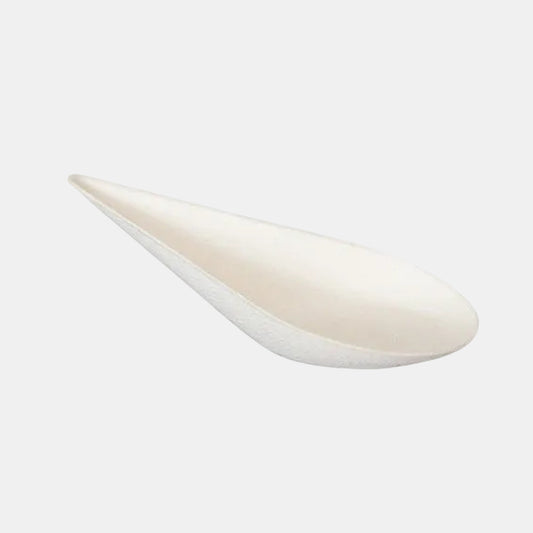 Mussel sugarcane pulp tasting spoon. Various sizes - 100 units